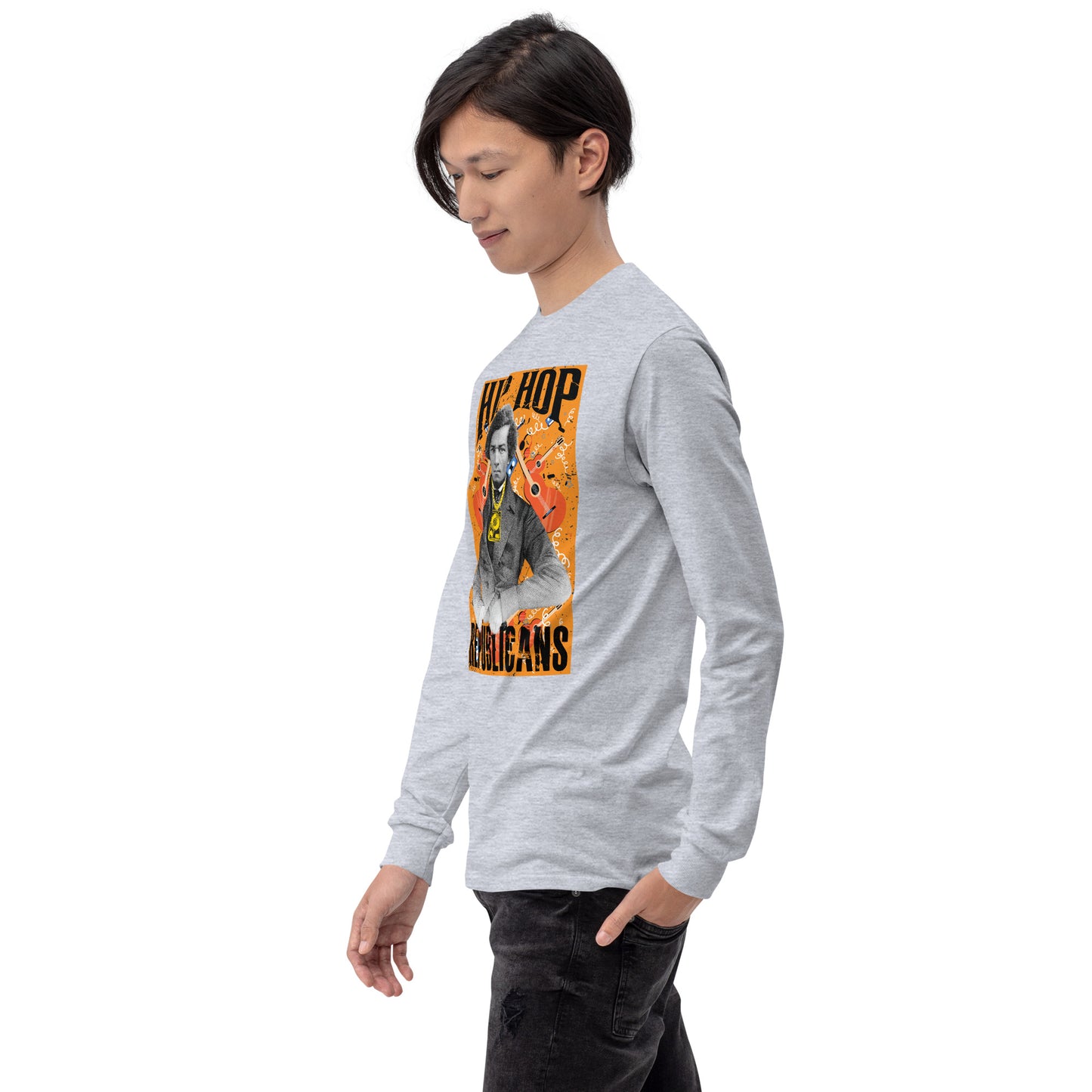 Frederick Douglass Hip-Hop Republicans Long Sleeve Shirt