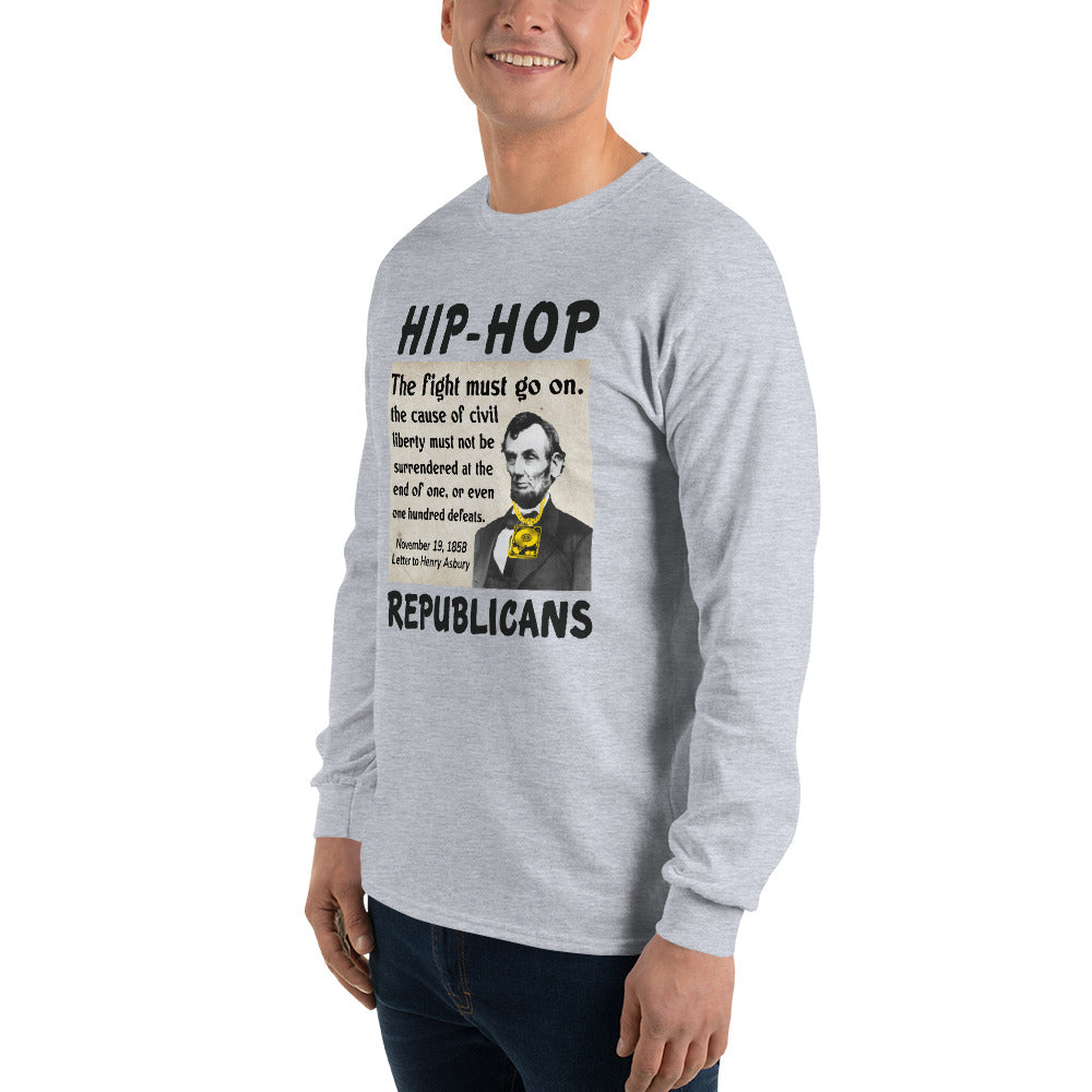 Abraham Lincoln Hip-Hop Republicans Long Sleeve Shirt
