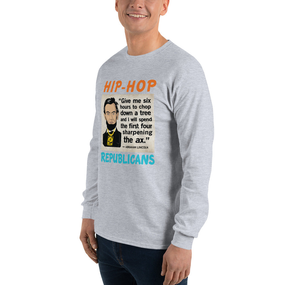 Abraham Lincoln Hip-Hop Republicans Long Sleeve Shirt
