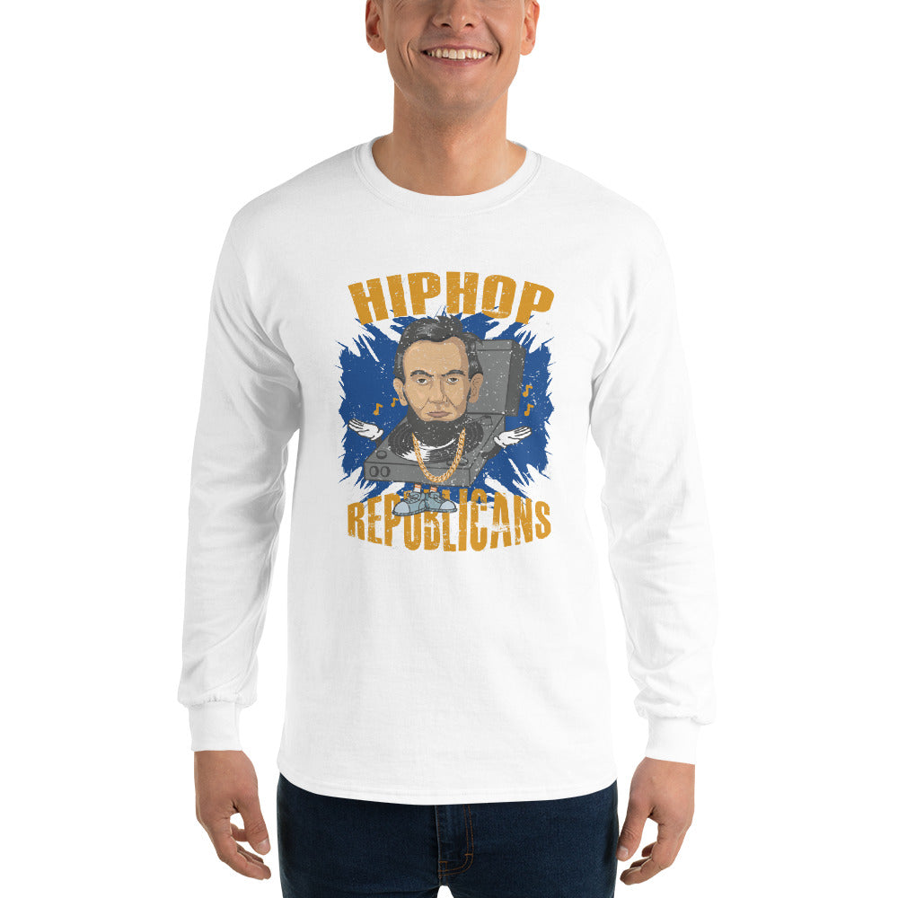 Abraham Lincoln Hip-Hop Republicans Long Sleeve Shirt