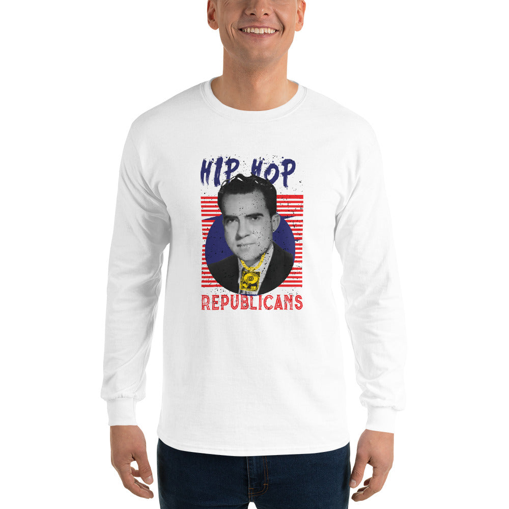 Richard Nixon Hip-Hop Republicans Long Sleeve Shirt