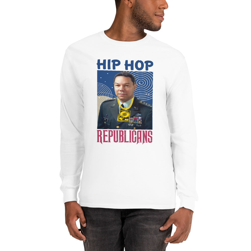 Colin Powell Hip-Hop Republicans Long Sleeve Shirt
