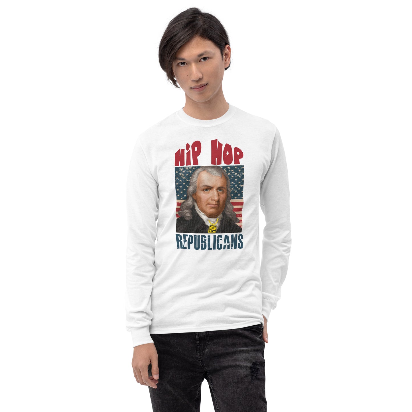 Samuel Chase Hip-Hop Republicans Long Sleeve Shirt