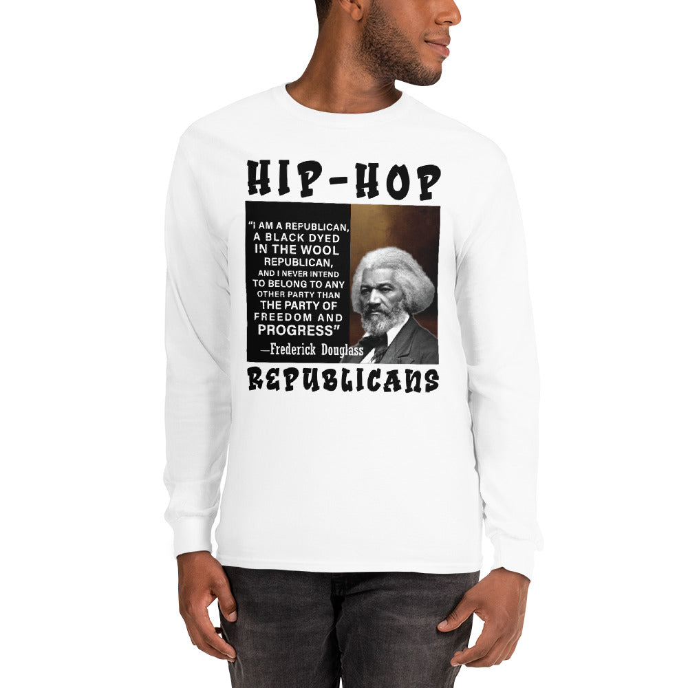 Frederick Douglass Hip-Hop Republicans Long Sleeve Shirt