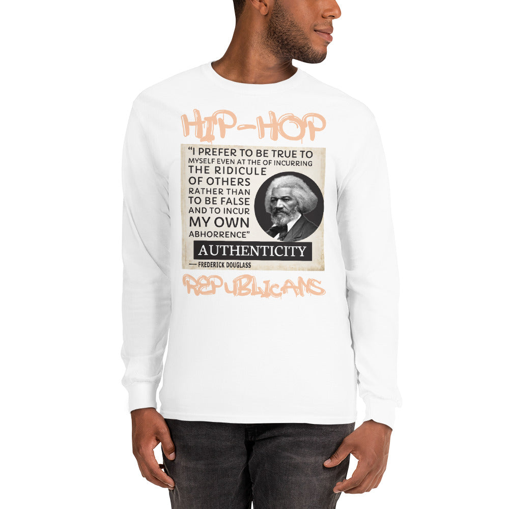 Frederick Douglass Hip-Hop Republicans Long Sleeve Shirt