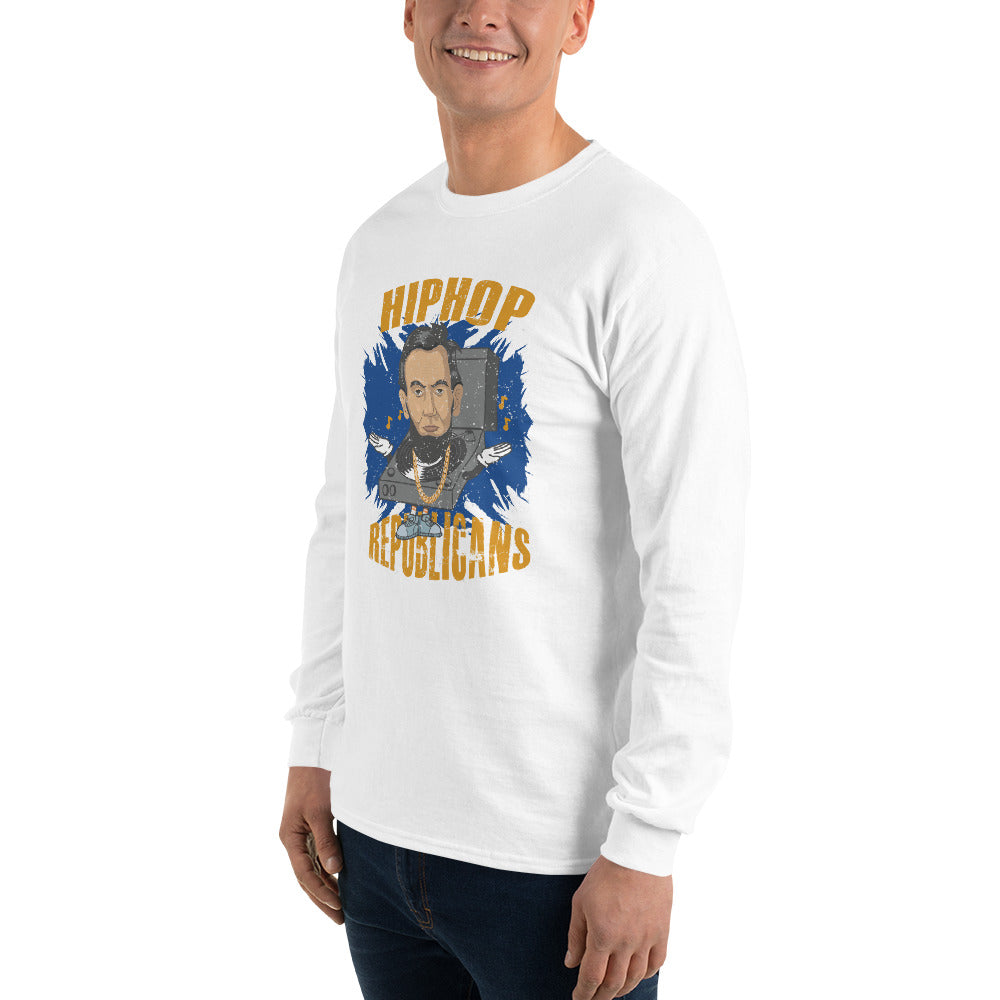Abraham Lincoln Hip-Hop Republicans Long Sleeve Shirt