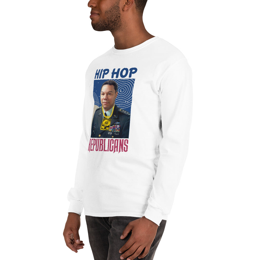 Colin Powell Hip-Hop Republicans Long Sleeve Shirt