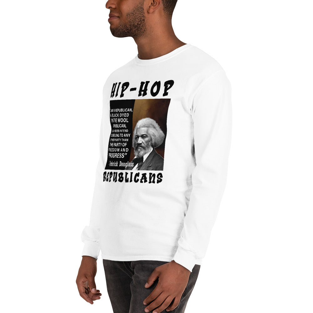 Frederick Douglass Hip-Hop Republicans Long Sleeve Shirt
