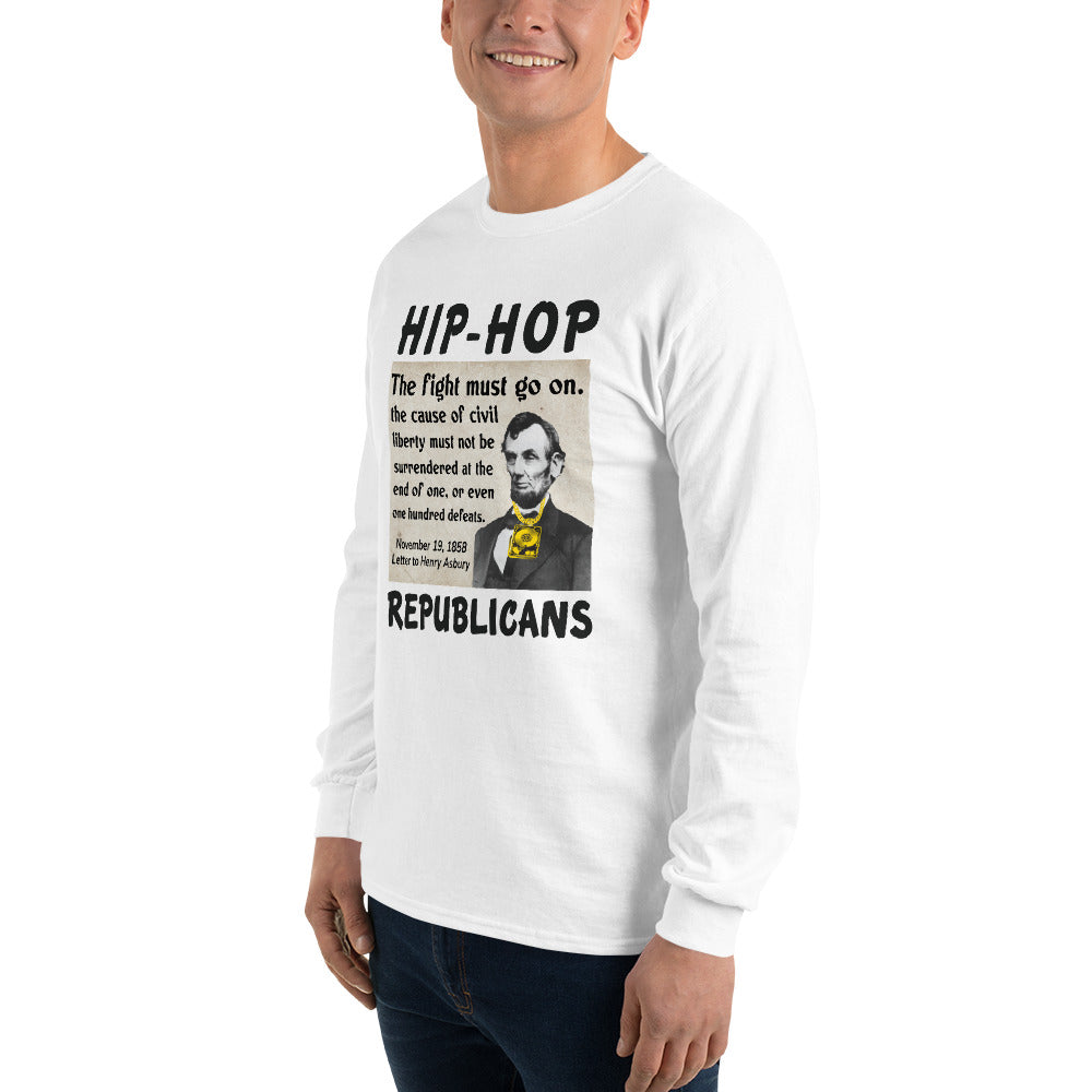Abraham Lincoln Hip-Hop Republicans Long Sleeve Shirt