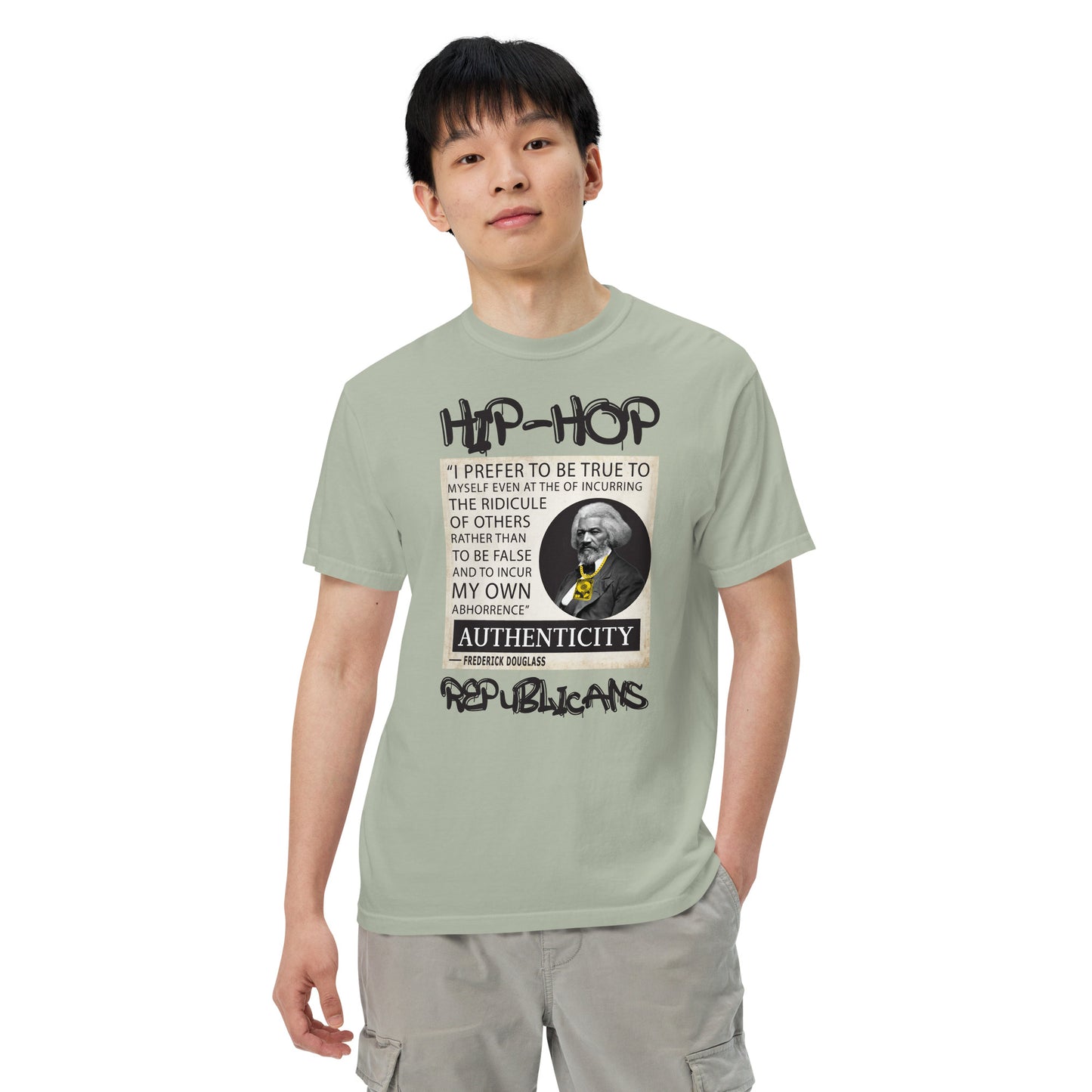 Frederick Douglass Hip-Hop Republican Tshirt