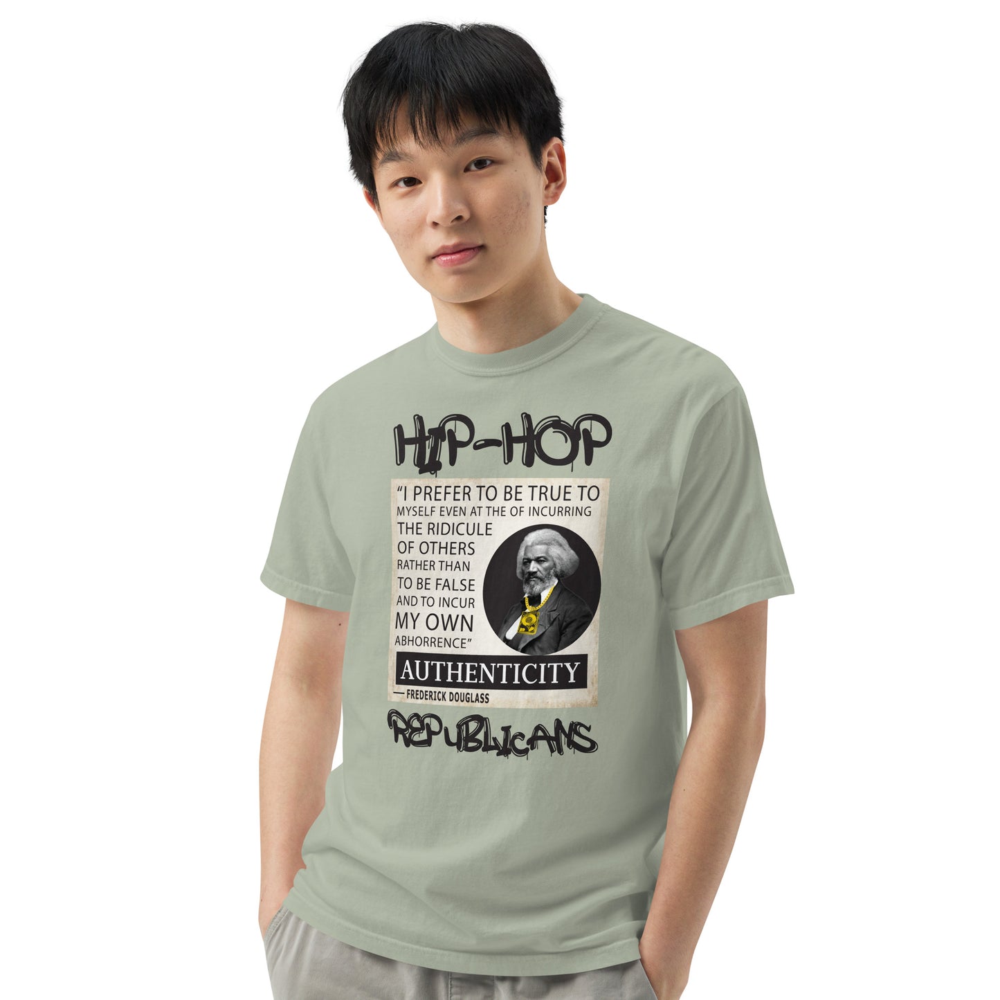 Frederick Douglass Hip-Hop Republican Tshirt