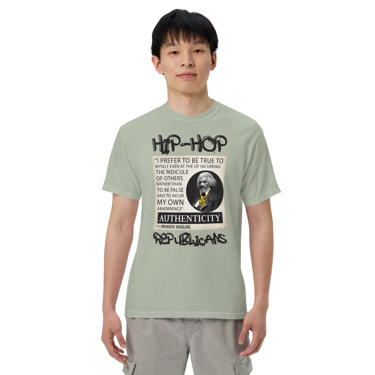 Frederick Douglass Hip-Hop Republican Tshirt