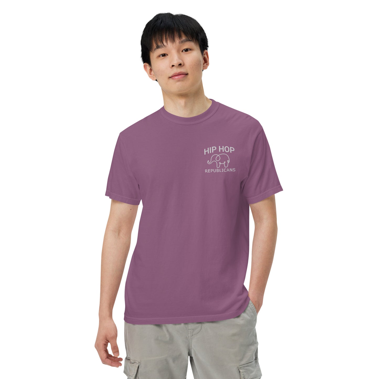 Embroidery Hip Hop Republicans T Shirt