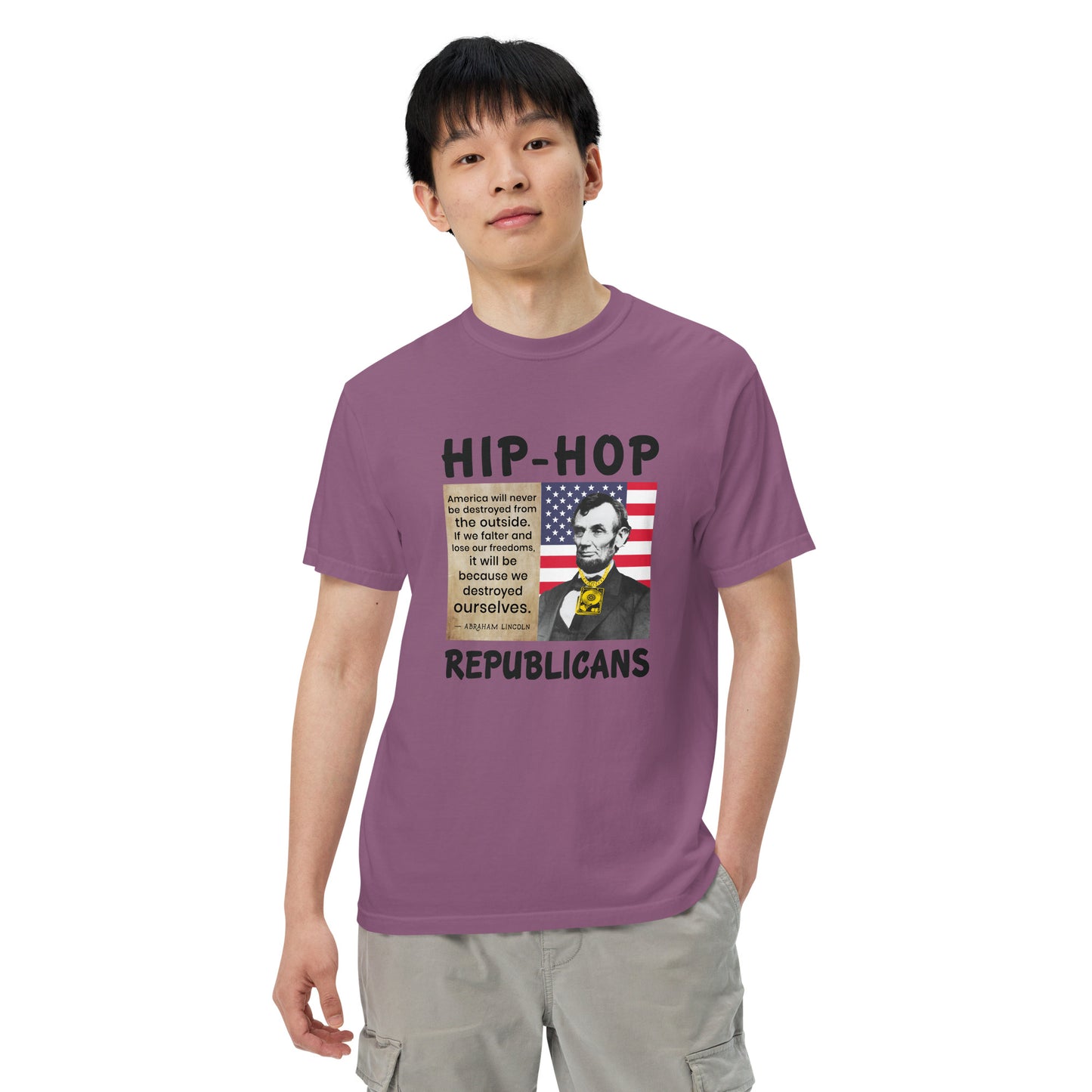 Abraham Lincoln Hip-Hop Republicans T Shirt