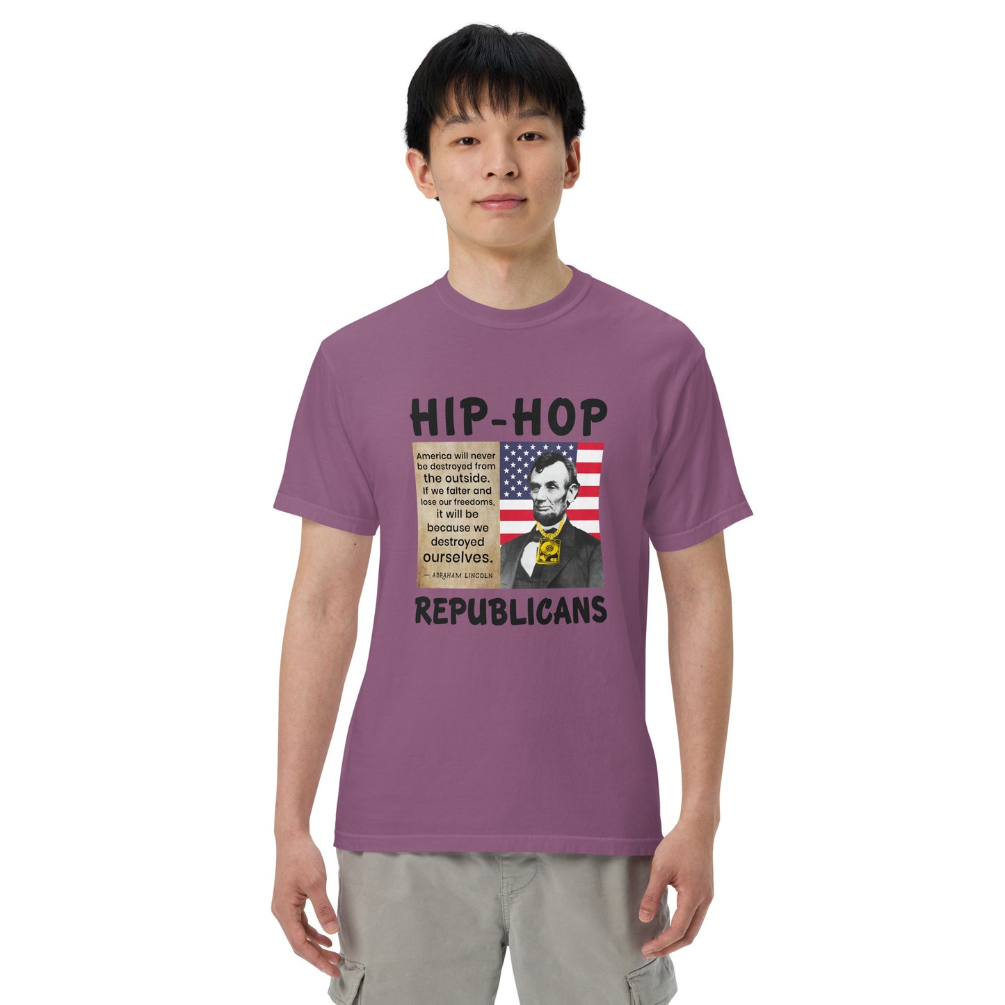 Abraham Lincoln Hip-Hop Republicans T Shirt