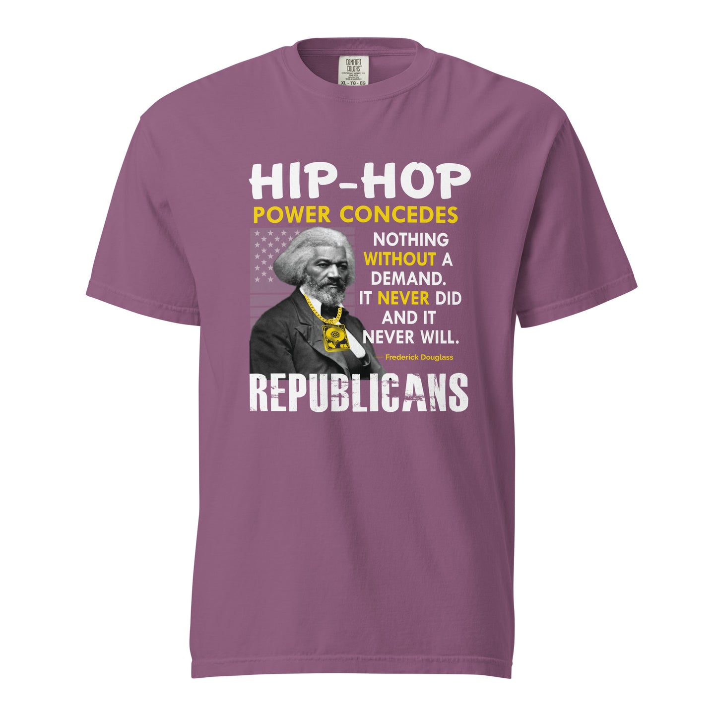 Frederick Douglass Hip Hop Republican Tshirt