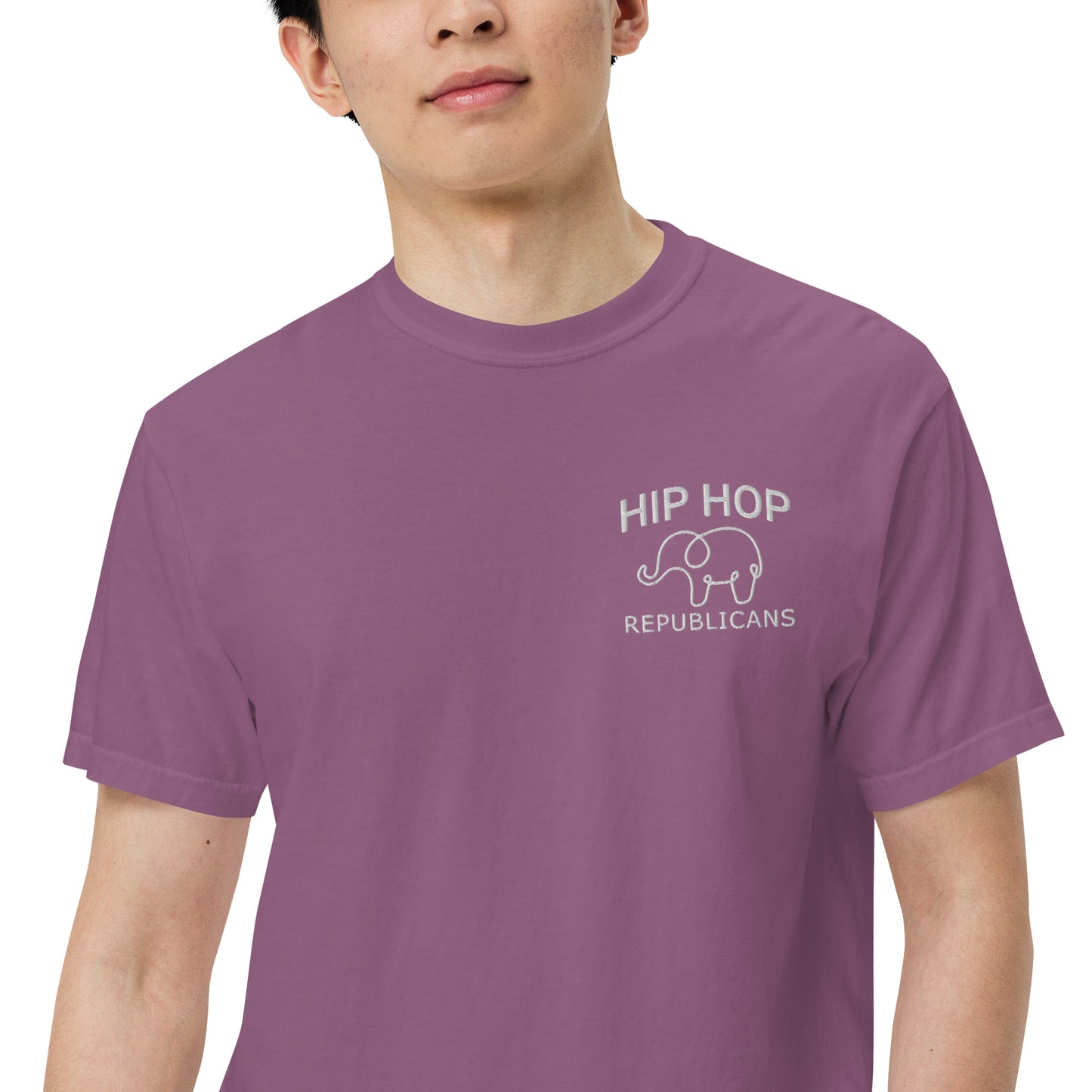 Embroidery Hip Hop Republicans T Shirt