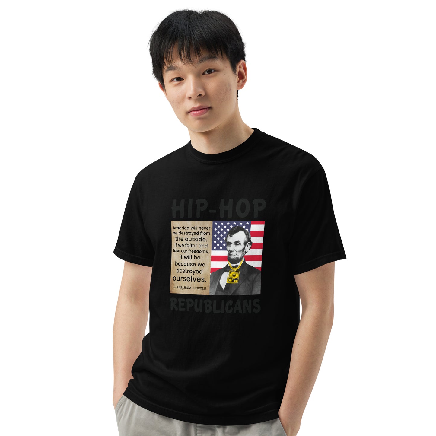 Abraham Lincoln Hip-Hop Republicans T Shirt