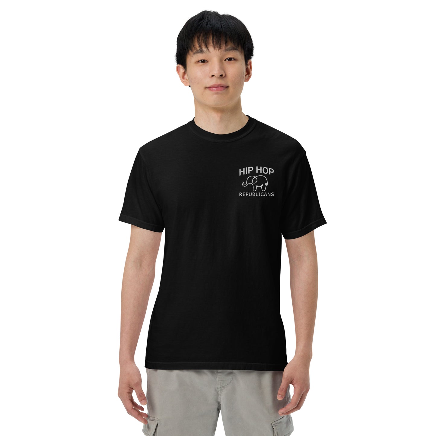 Embroidery Hip Hop Republicans T Shirt