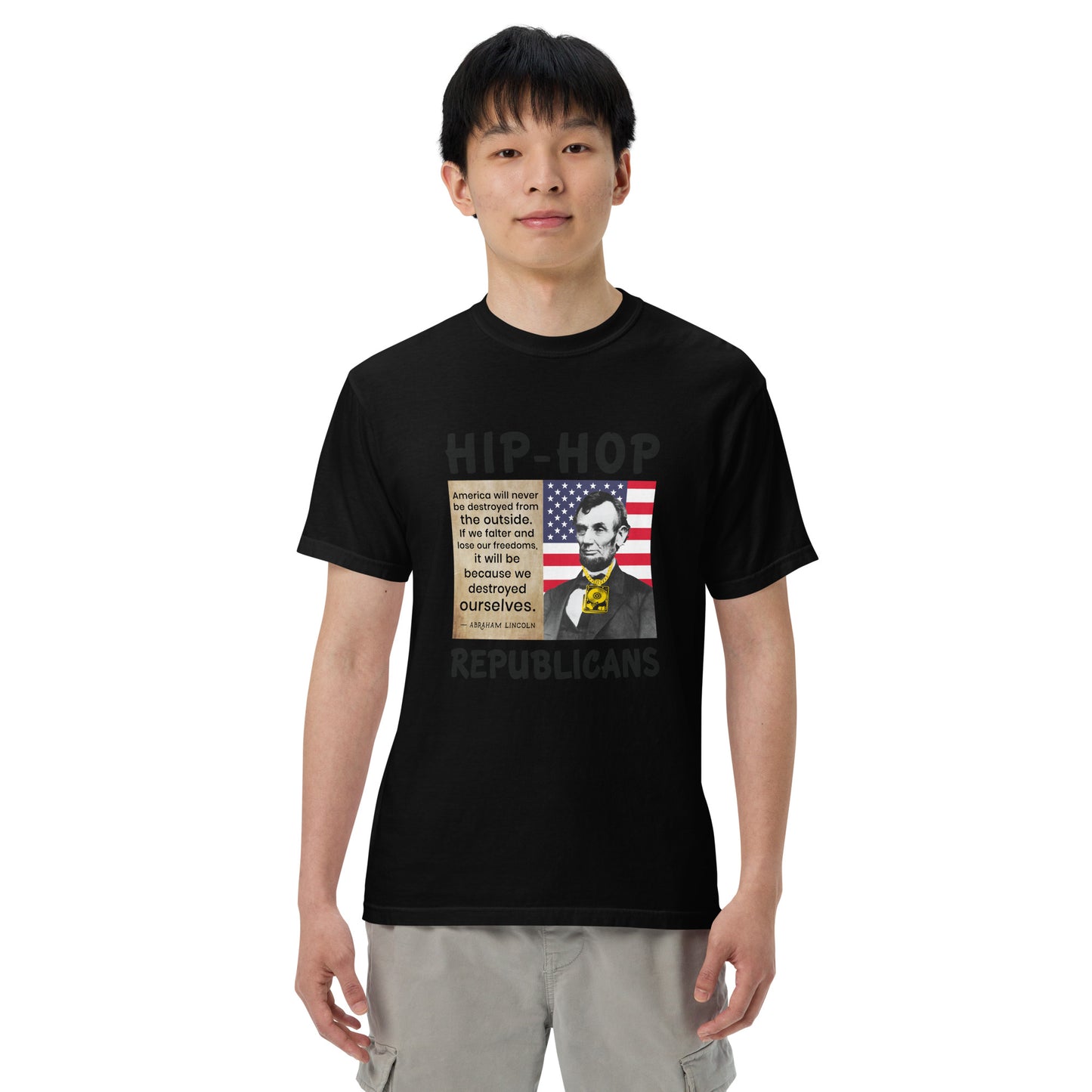 Abraham Lincoln Hip-Hop Republicans T Shirt