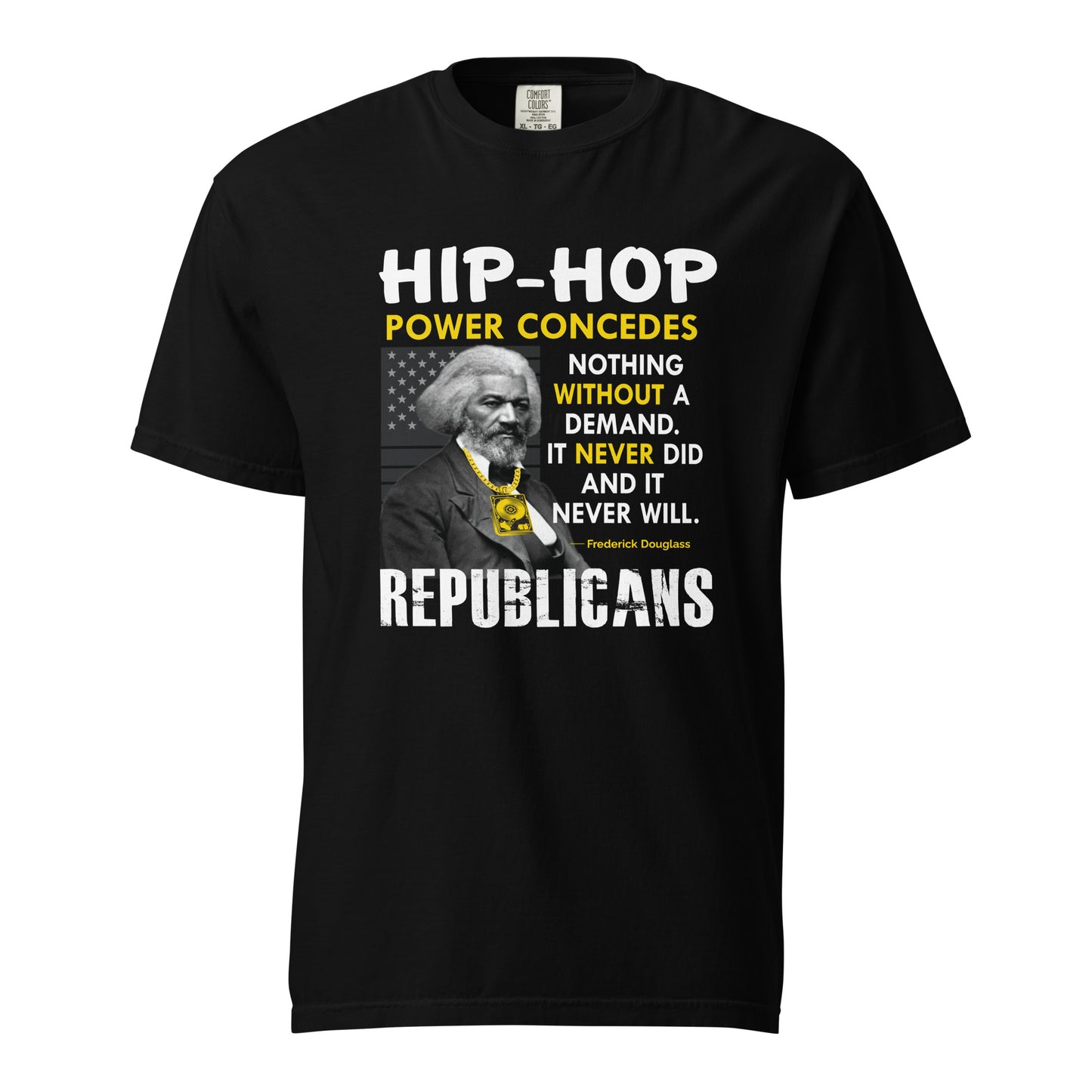 Frederick Douglass Hip Hop Republican Tshirt
