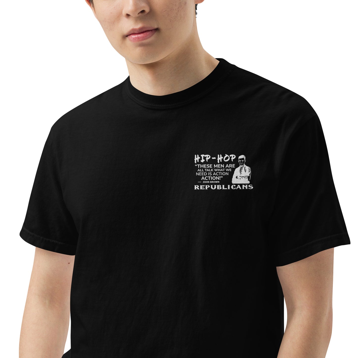Embroidery John Brown T-Shirt Design
