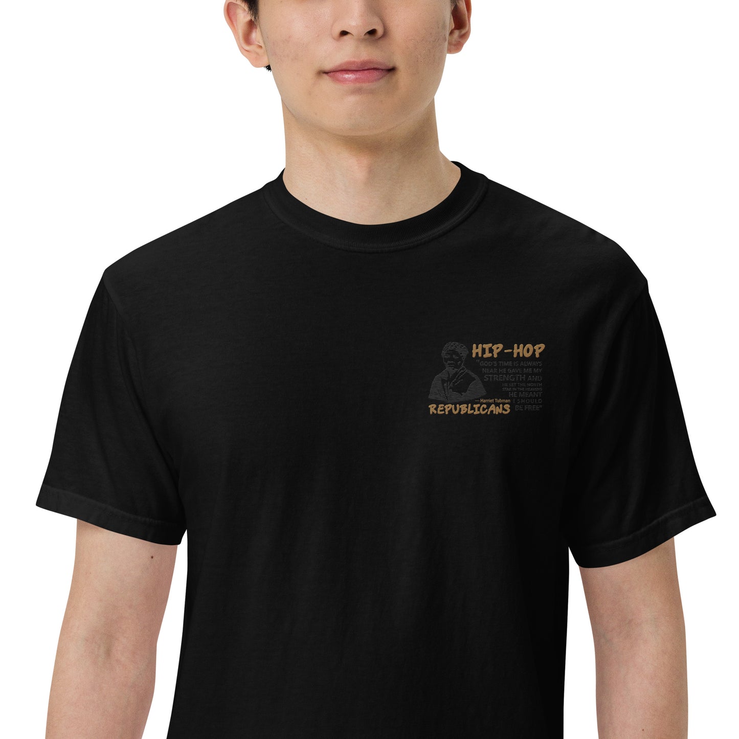 Embroidery Harriet Tubman T-Shirt Design