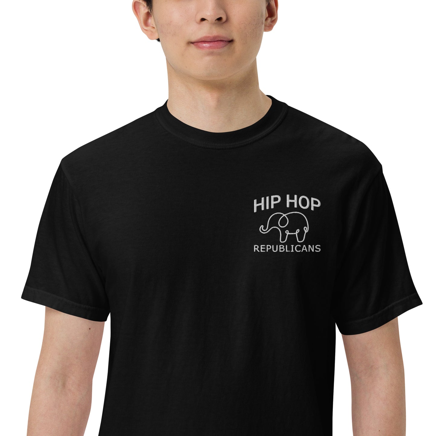 Embroidery Hip Hop Republicans T Shirt