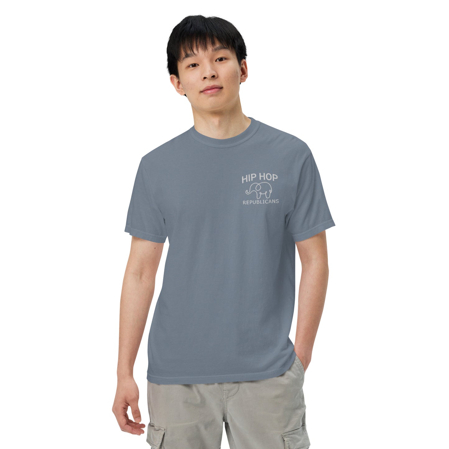 Embroidery Hip Hop Republicans T Shirt