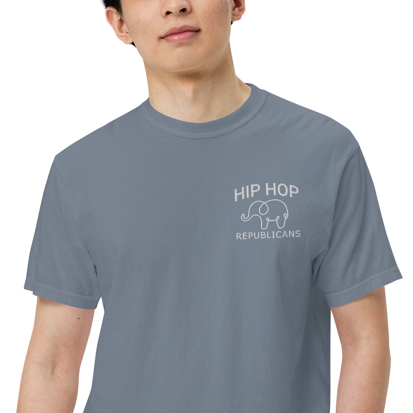 Embroidery Hip Hop Republicans T Shirt
