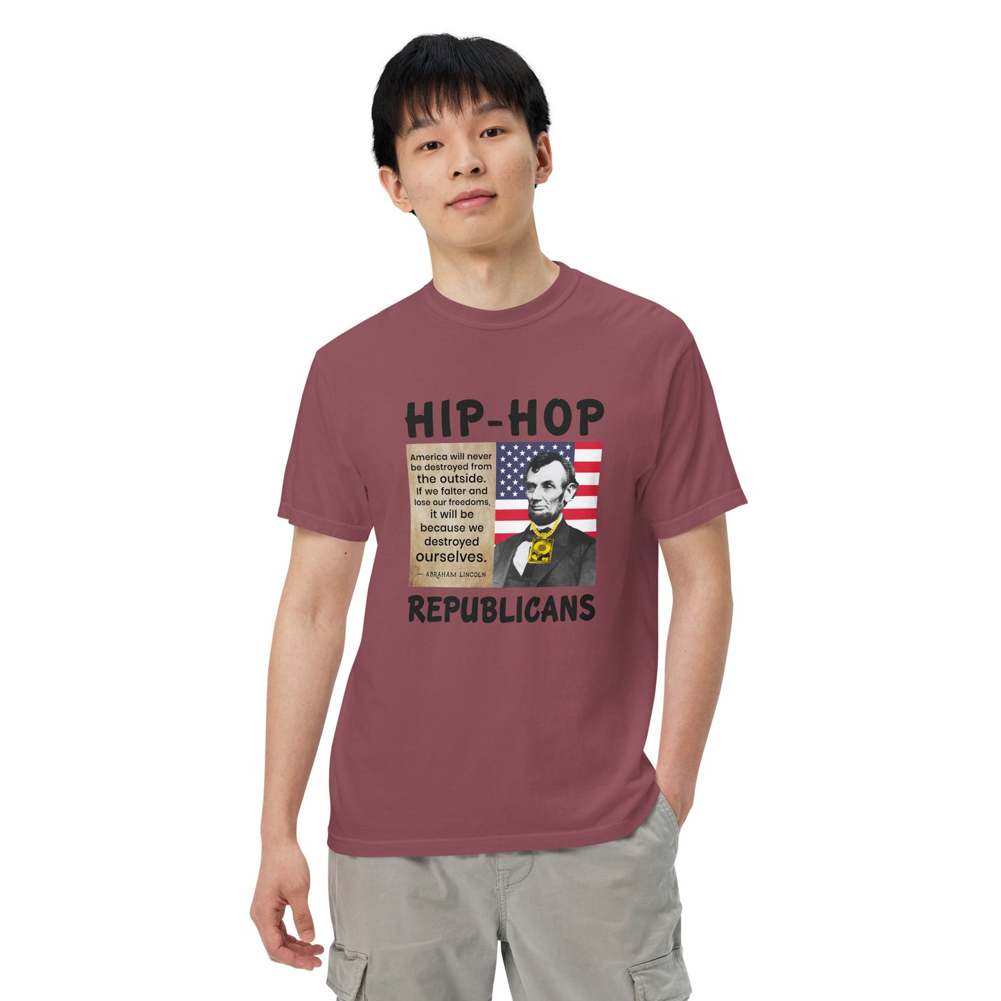 Abraham Lincoln Hip-Hop Republicans T Shirt