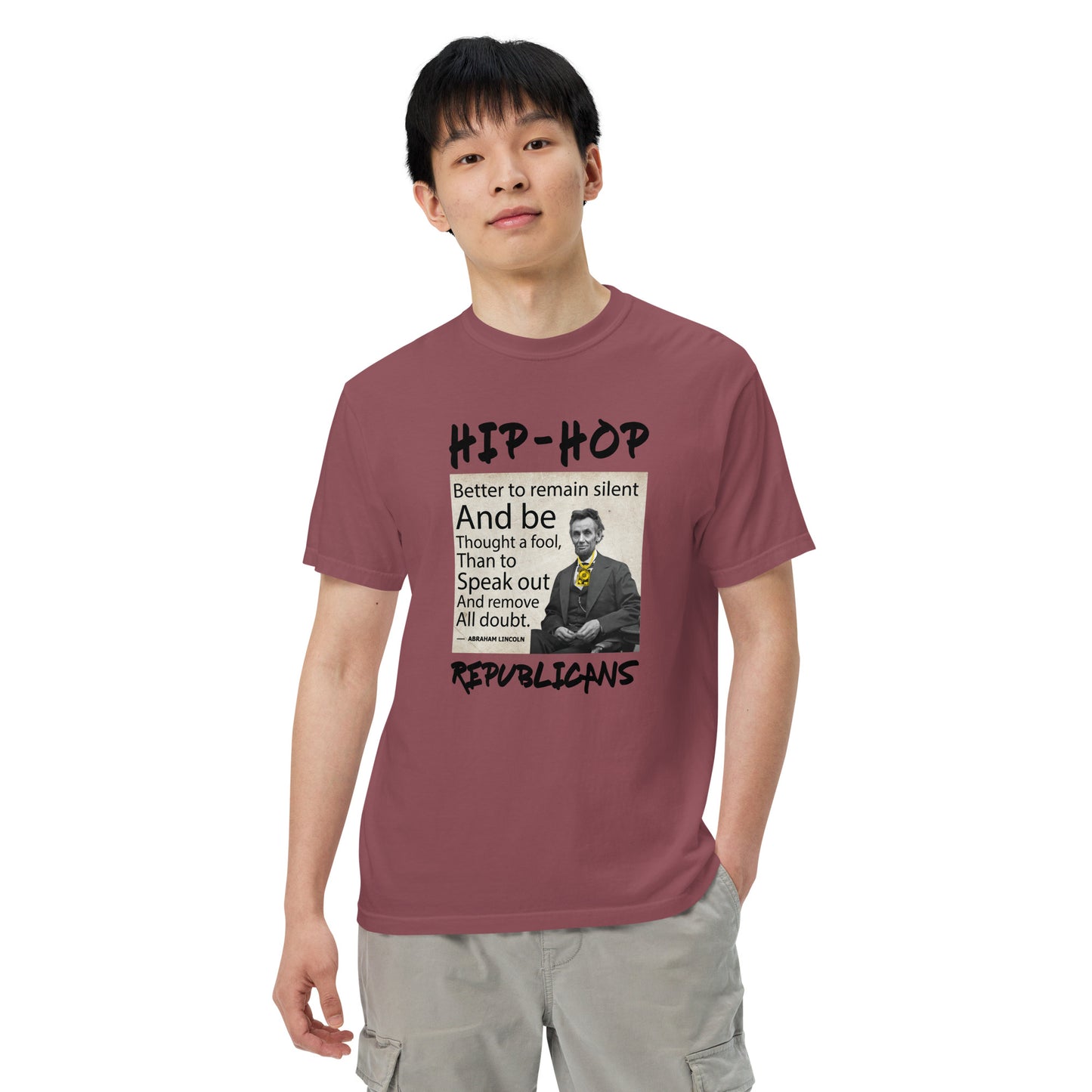 Abraham Lincoln Hip-Hop Republicans T Shirt