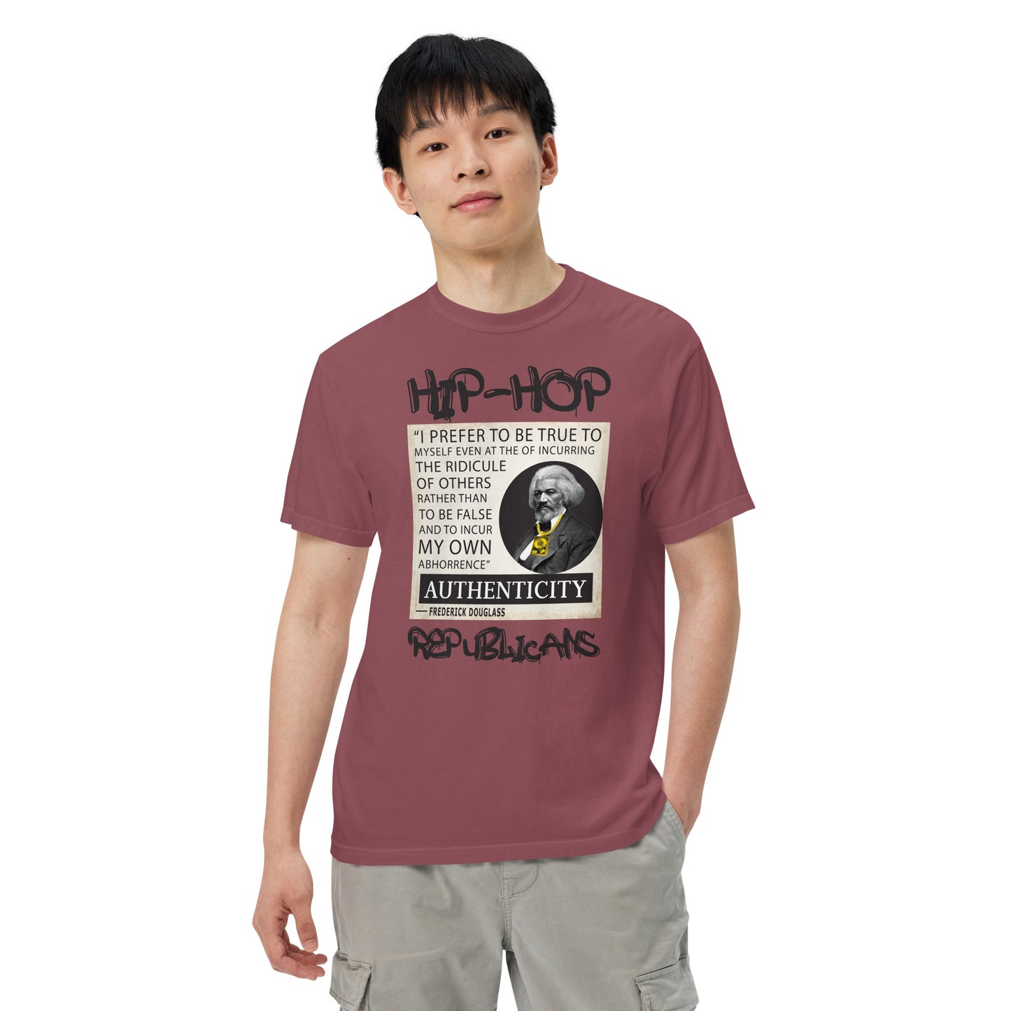 Frederick Douglass Hip-Hop Republican Tshirt