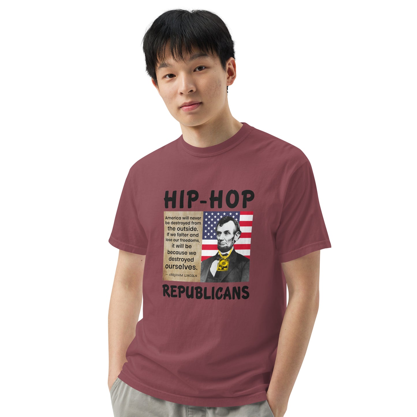 Abraham Lincoln Hip-Hop Republicans T Shirt