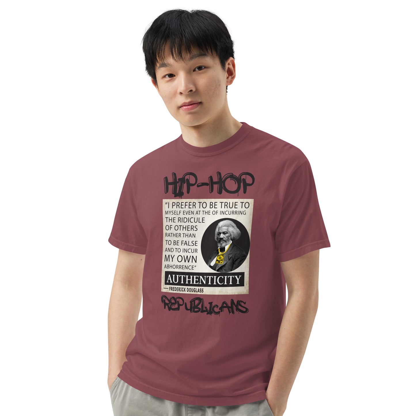 Frederick Douglass Hip-Hop Republican Tshirt