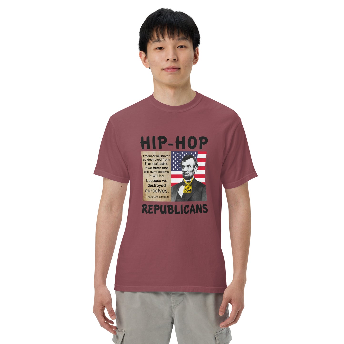 Abraham Lincoln Hip-Hop Republicans T Shirt