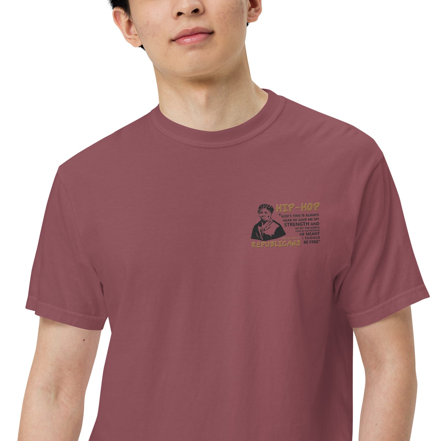 Embroidery Harriet Tubman T-Shirt Design