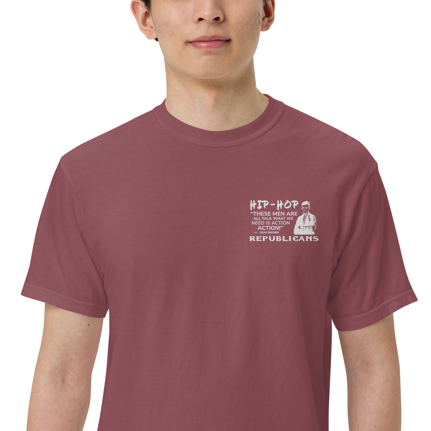 Embroidery John Brown T-Shirt Design