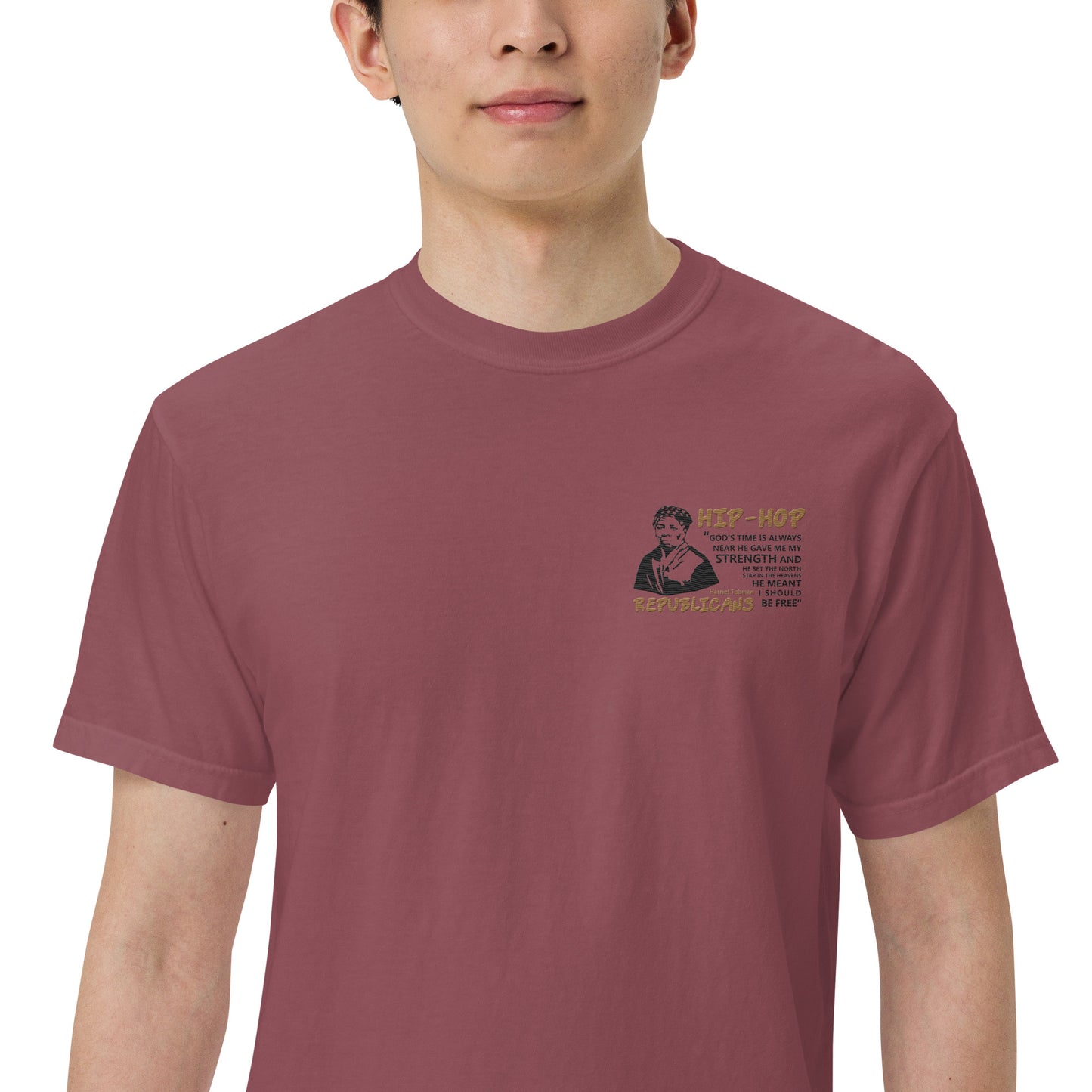 Embroidery Harriet Tubman T-Shirt Design