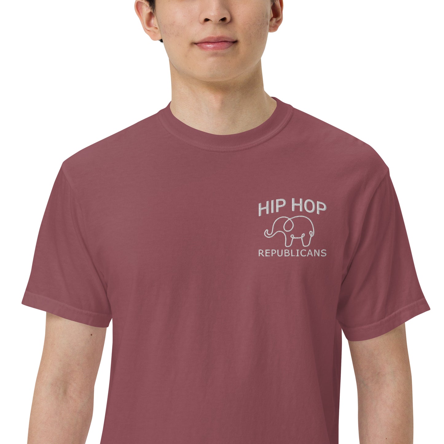 Embroidery Hip Hop Republicans T Shirt