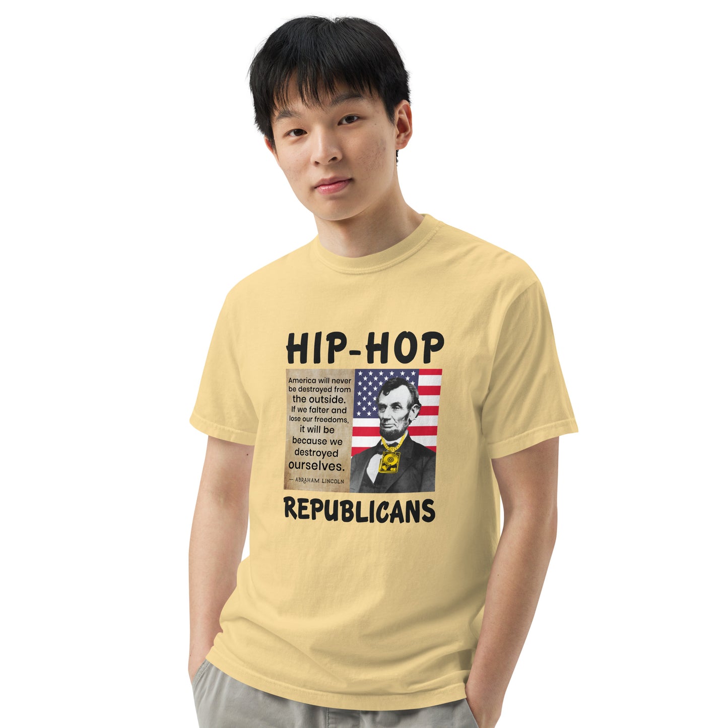 Abraham Lincoln Hip-Hop Republicans T Shirt
