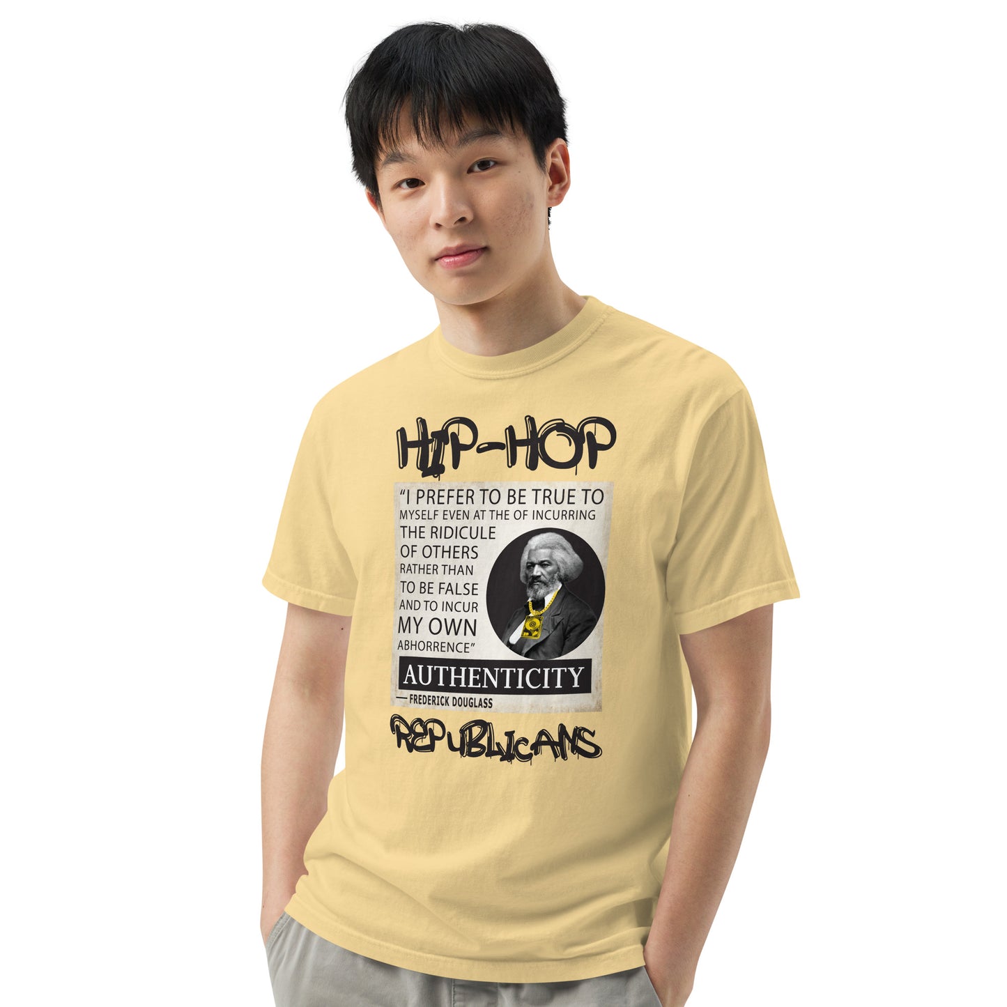 Frederick Douglass Hip-Hop Republican Tshirt
