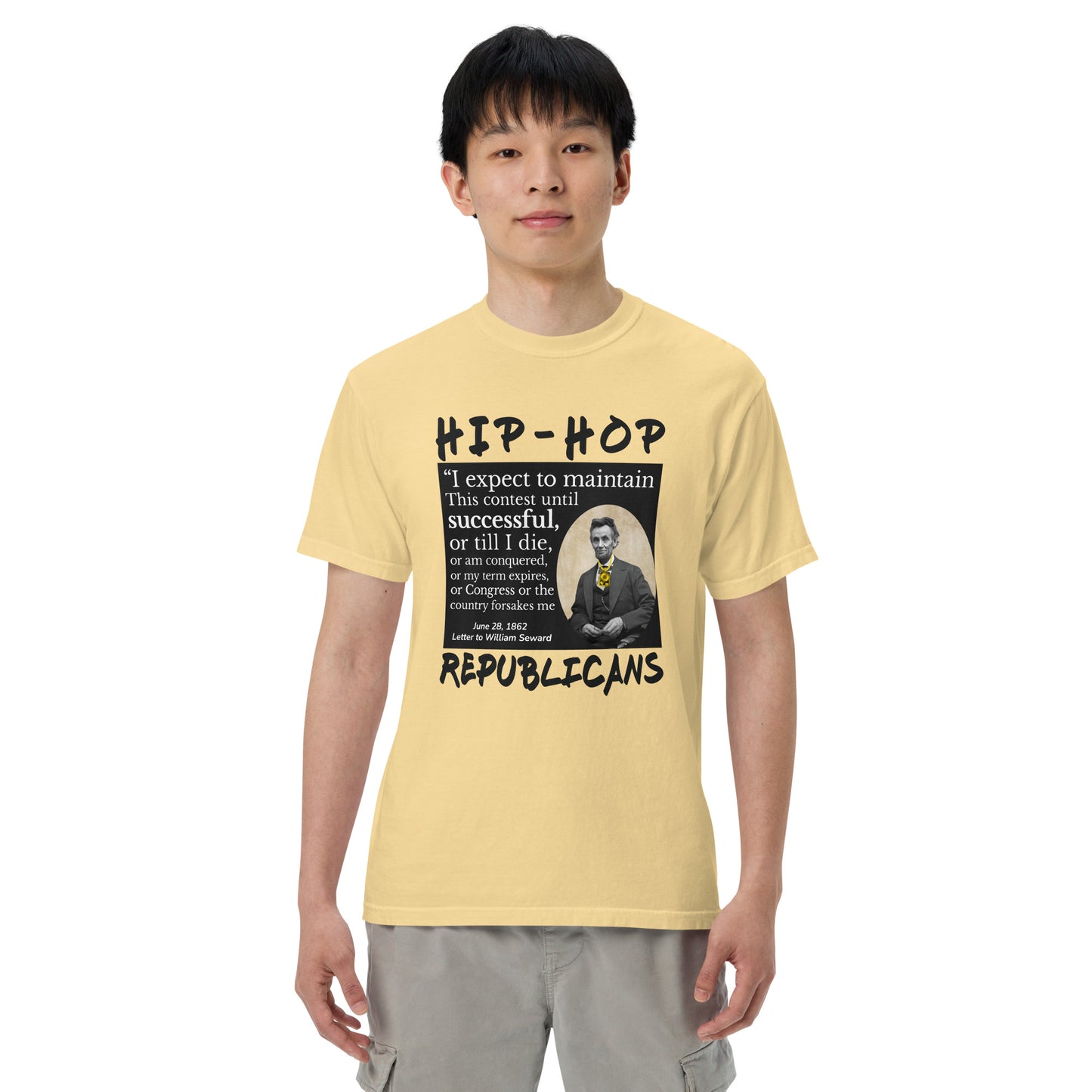 Abraham Lincoln Hip-Hop Republican T-Shirt Design