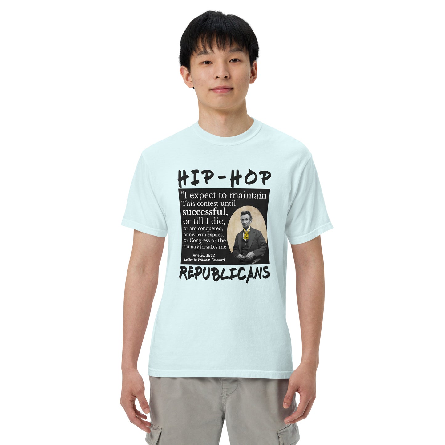 Abraham Lincoln Hip-Hop Republican T-Shirt Design