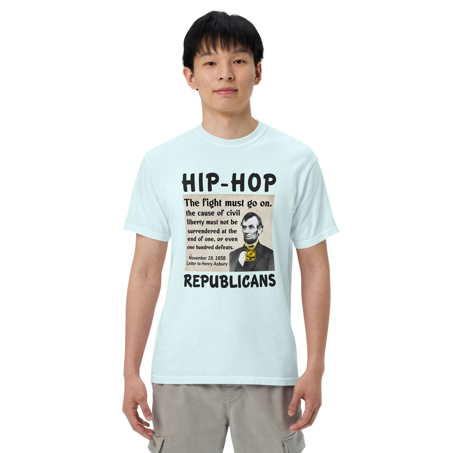 Abraham Lincoln Hip-Hop Republican T-Shirt Design