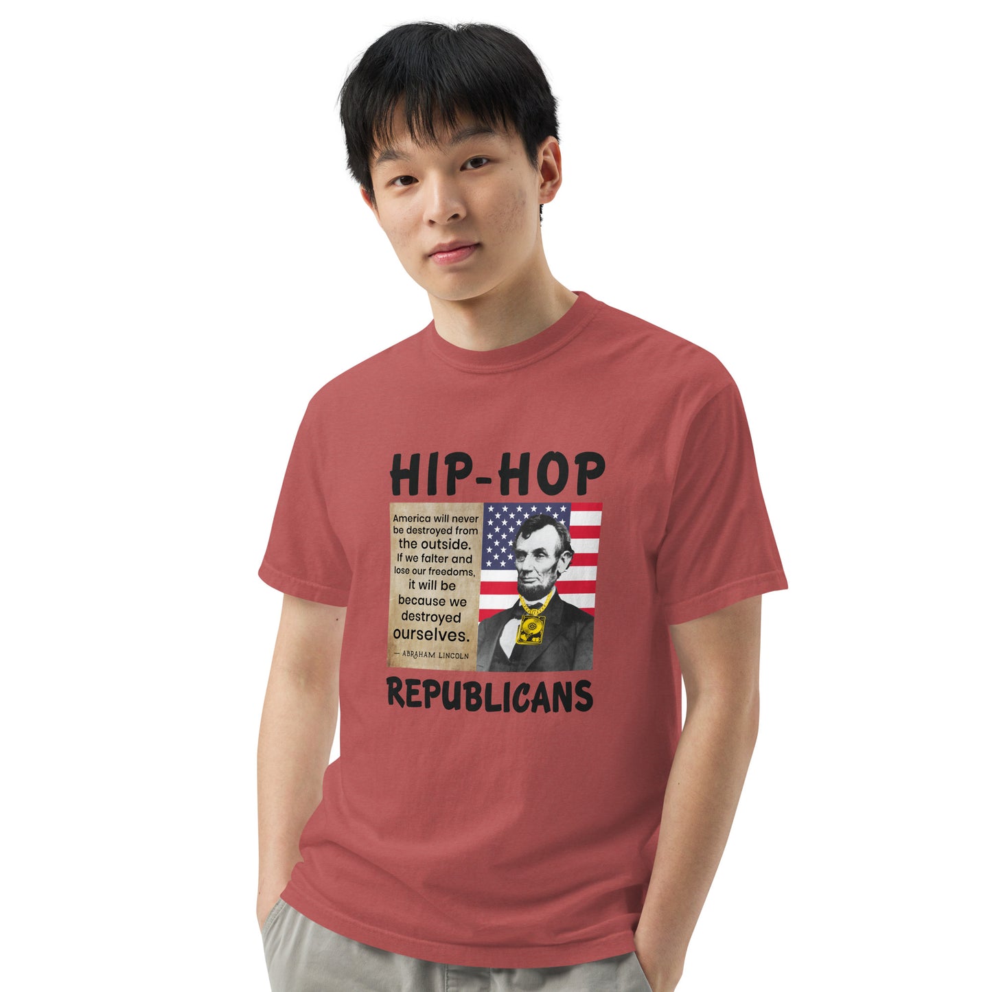 Abraham Lincoln Hip-Hop Republicans T Shirt