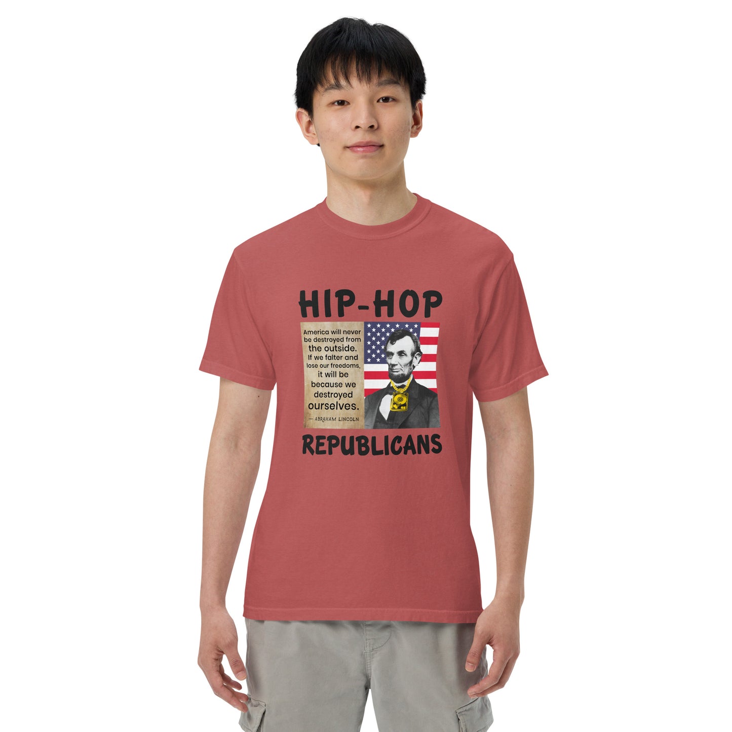 Abraham Lincoln Hip-Hop Republicans T Shirt