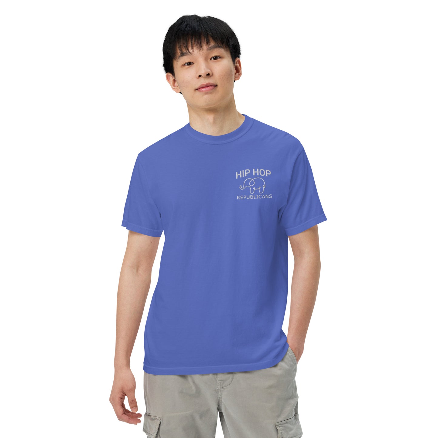 Embroidery Hip Hop Republicans T Shirt