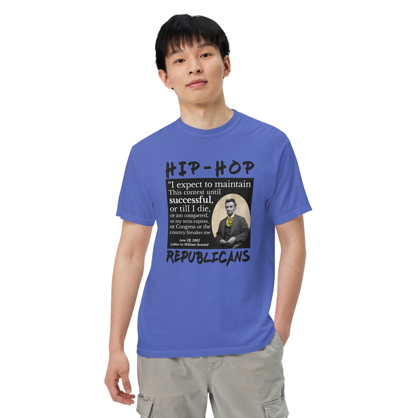 Abraham Lincoln Hip-Hop Republican T-Shirt Design