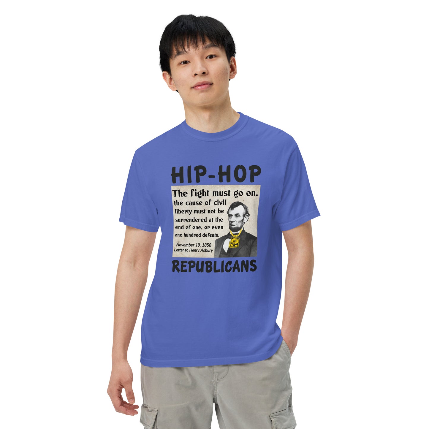 Abraham Lincoln Hip-Hop Republican T-Shirt Design